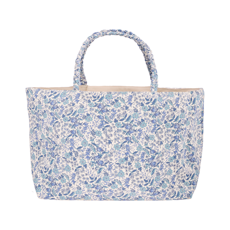 Bon Dep Shopper mw Liberty Serruria Blå Blomst 3