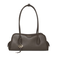 Calvin Klein Axelväska Emblem Trio Brun 1
