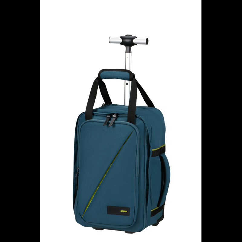 American Tourister Rygsæk med hjul Blå Str S 2