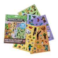 Minecraft Klistermärkesset Minecraft Grön 1