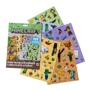 Minecraft Klistermärkesset Minecraft Grön