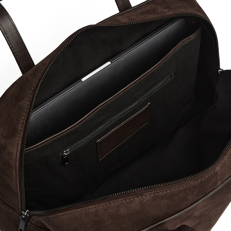 MARKBERG Computertaske EdenaMBG Suede M. Brun 14" 6
