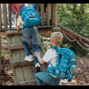 Beckmann Skoletaskesæt Classic Jungle G Grøn alt image