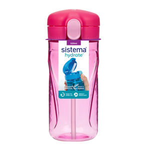 Sistema Dricksflaska Tritan Quick Flip Rosa