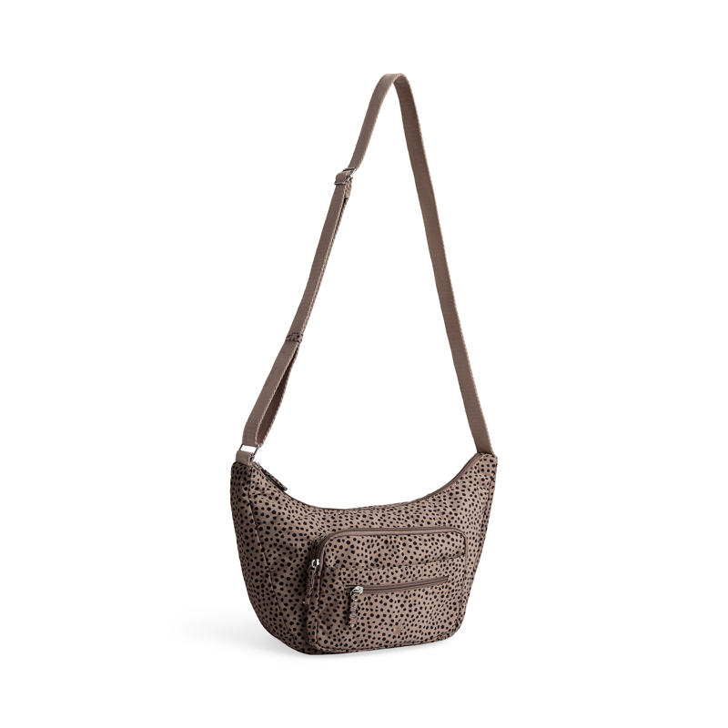 Aura Crossbody Catania Recycled Taupe/Svart 1