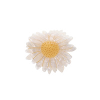 By Stær Hårklämma Daisy  Wit/gul 1