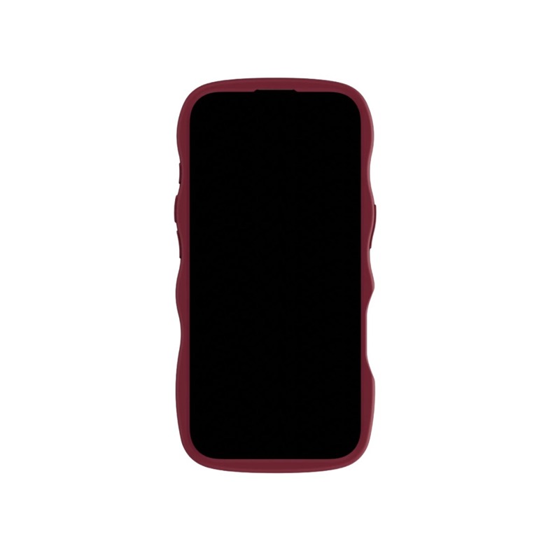 Holdit Mobilcover Wavy Bordeaux Iphone 16 Pro 4