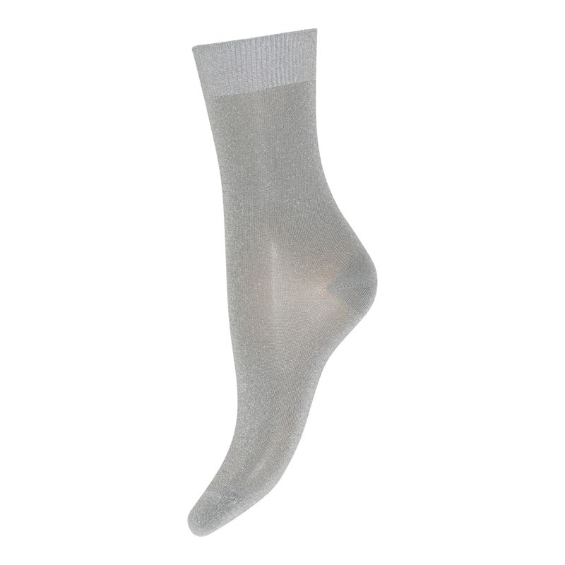 Conmé Strumpor Lurex Grå/Silver Str. 40-42 1