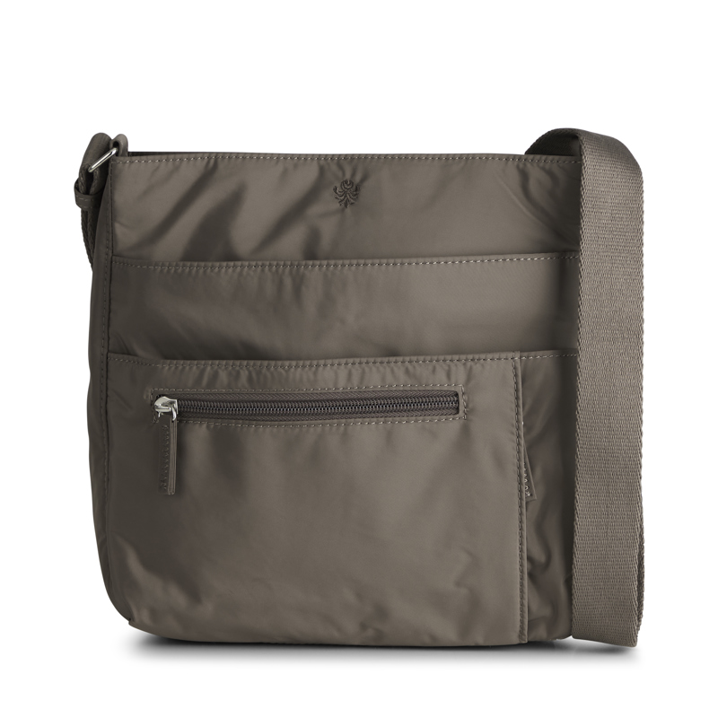 Aura Crossbody Bari Recycled Taupe 1