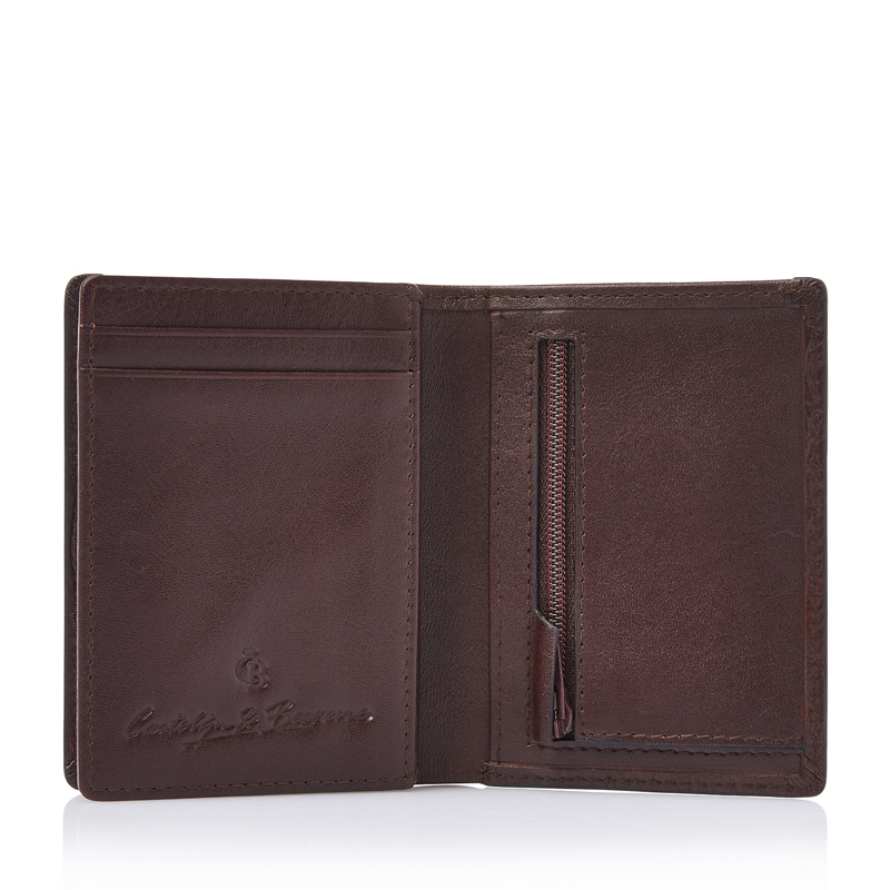 Castelijn & Beerens Mini-plånbok RFID Mocca Brun 5