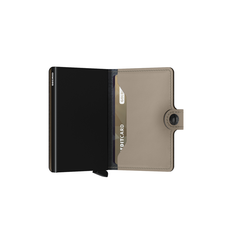 Secrid Korthållare Mini Wallet Beige/grå 4