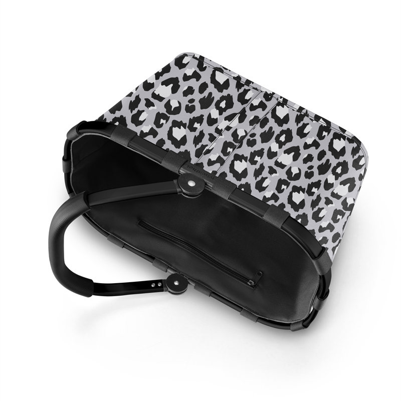 Reisenthel Indkøbskurv Carrybag Sort/Grå/Hvid 5