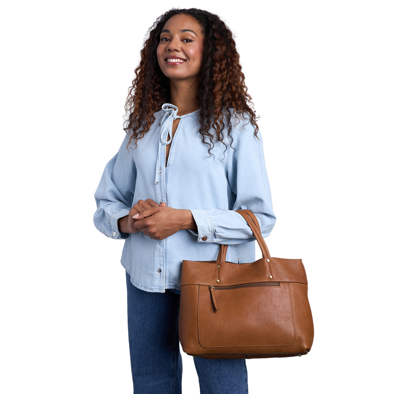 RE:DESIGNED Skuldertaske Sofie Small Brun 2