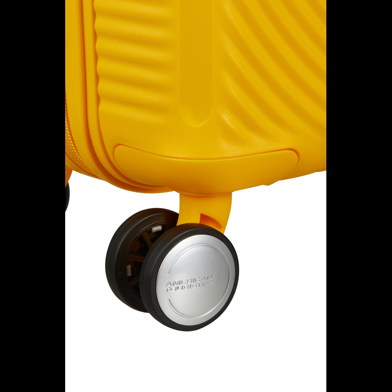 American Tourister Resväska Soundbox mini Gul Str. 47 2