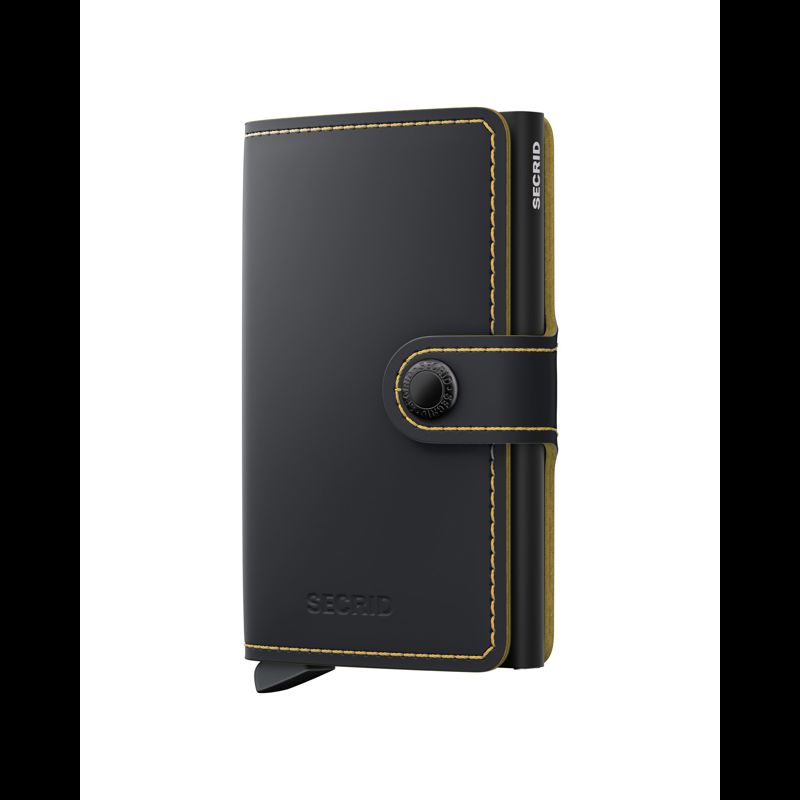 Secrid Kortholder Mini wallet Sort/Gul 1