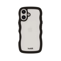 Holdit Mobilfodral Wavy Svart Iphone 16 1