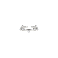 PITAYA Ring Emma Pearl  Silver