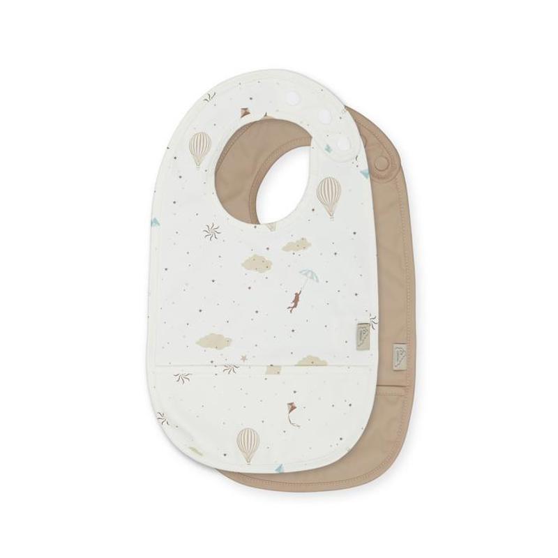 Cam Cam Copenhagen Haklapp 2-pack Dreamland Creme 1