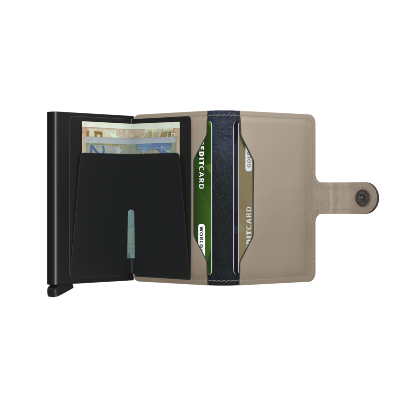 Secrid Korthållare Mini Wallet Beige/grå 3