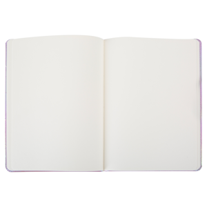 Den Notesbog A5 Metalic Puff Blå alt image