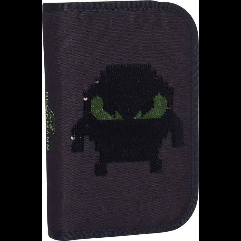 Beckmann Skolväskeset Classic Pixel Svart 10