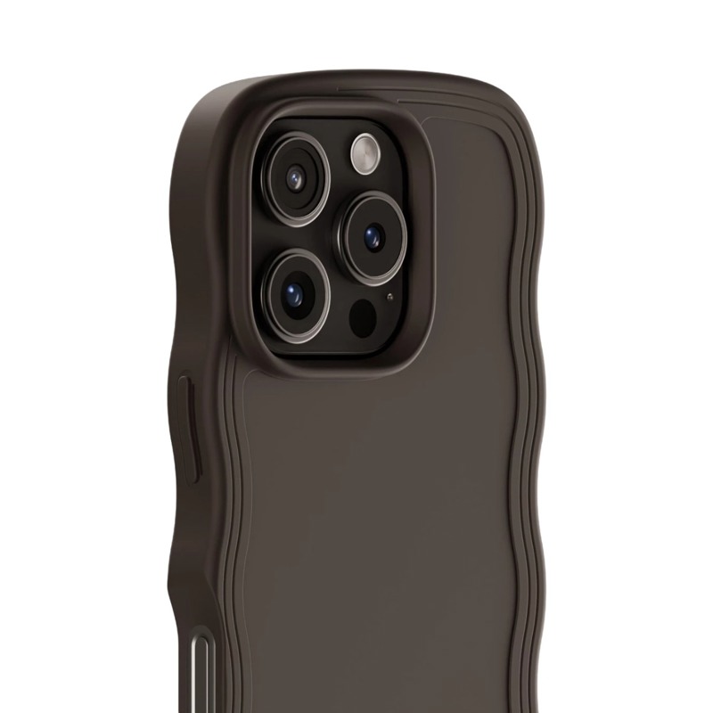 Holdit Mobilcover Wavy M. Brun Iphone 16 Pro Max 3