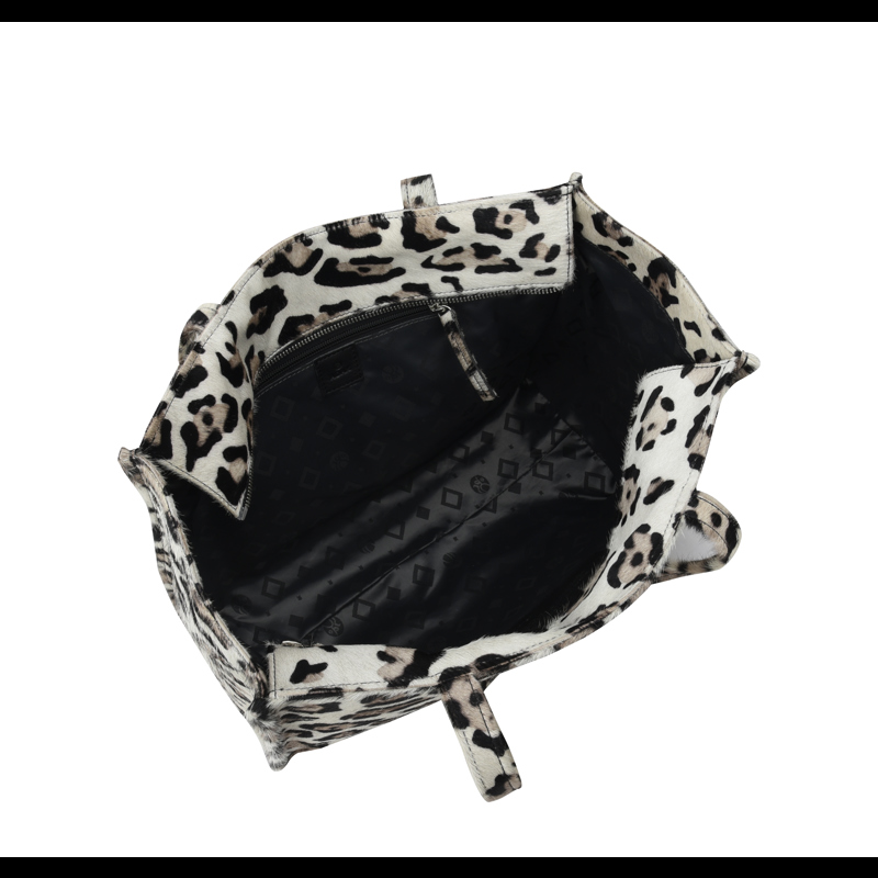 Adax Shopper Grace Molino Grå/leopard 3