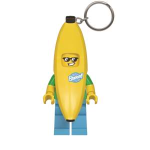 LEGO Tilbehør Bag Charm m/lys Banana Guy Blå m/ gul