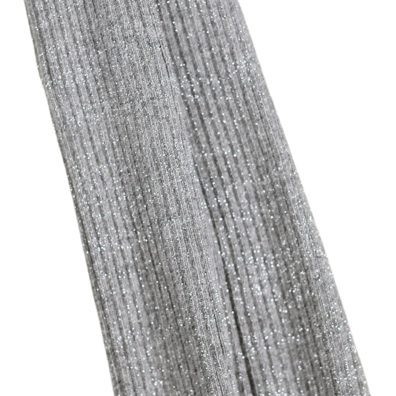 Molo Strumpbyxor Glitter Rib Grå Str. 134-140 3
