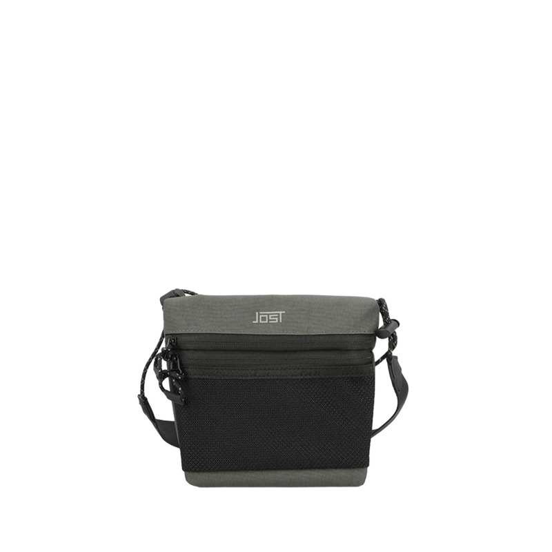 Jost Skuldertaske Mini Oliven 1