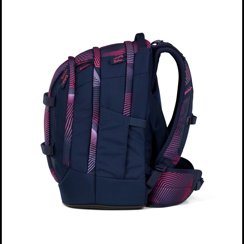 Satch Skolväska  Pack Seismic Pink Rosa mönstrad 6