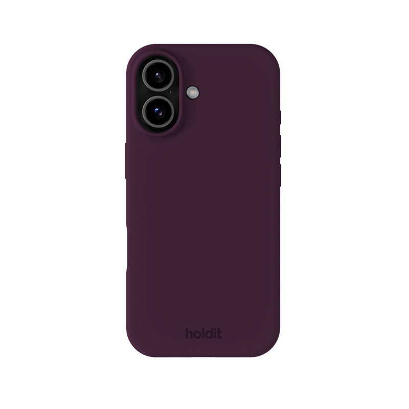 Holdit Mobilcover Deep Plum Blomme iPhone 17 1