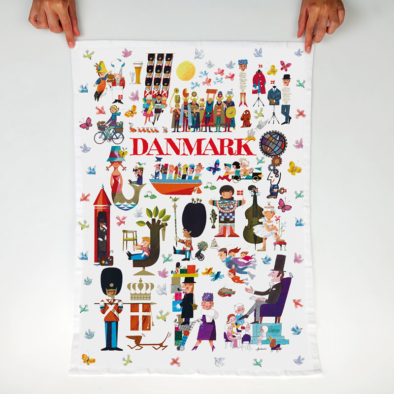 Antoni Legacy Viskestykke Danmark Rød