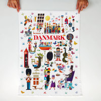 Antoni Legacy Viskestykke Danmark Rød