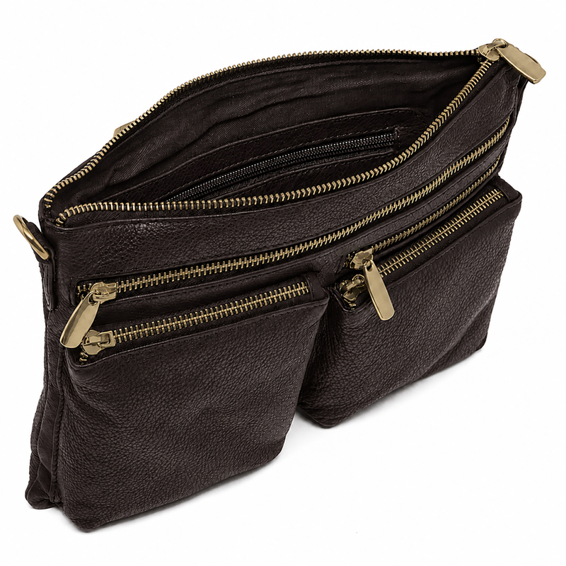 Depeche Crossbody Brun 2