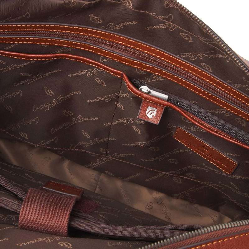 Castelijn & Beerens Computertaske Ted Cognac 15" 9