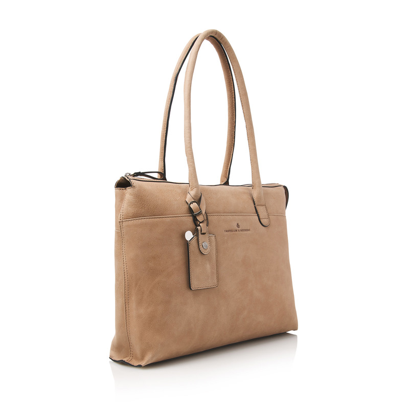 Castelijn & Beerens Datorväska Beige 15" 2