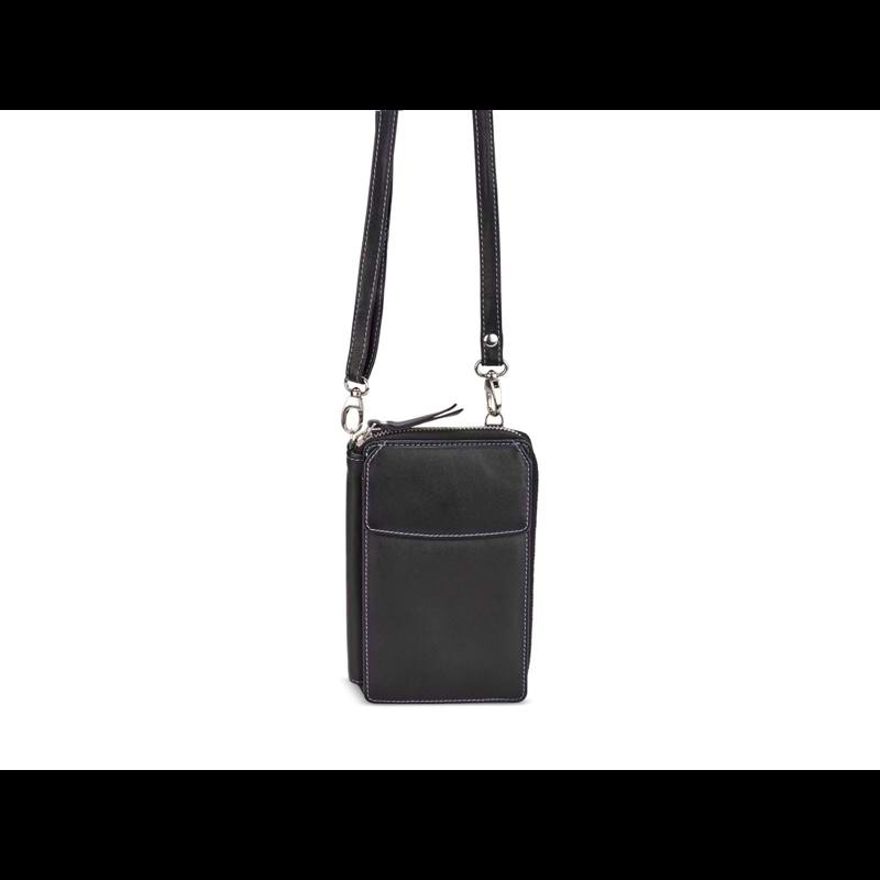 Pia Ries Mobiltaske Tropical Milari Sort 1