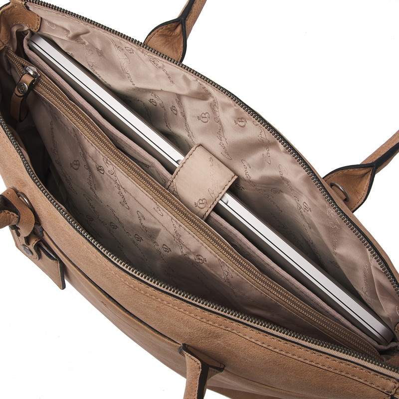 Castelijn & Beerens Datorväska Beige 15" 9