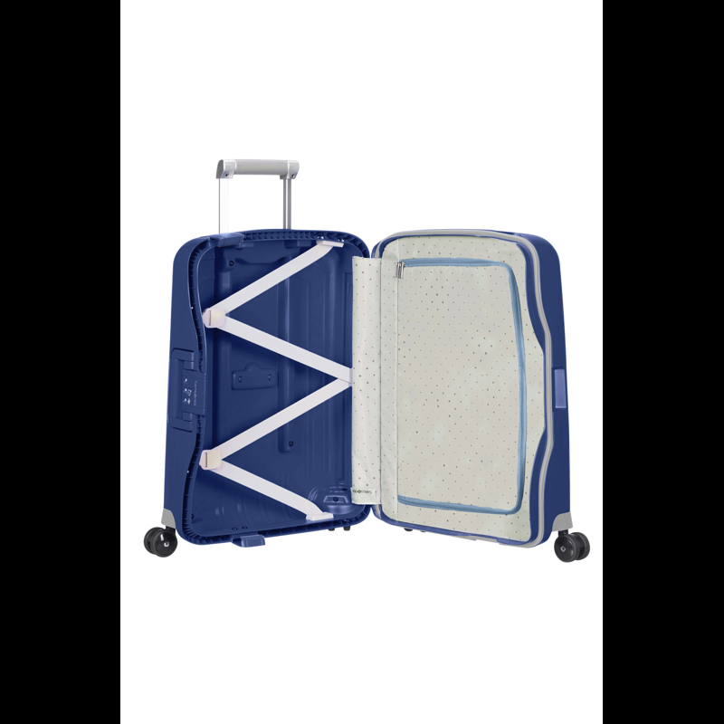 Samsonite Resväska S.cure M. blå 55 Cm 3