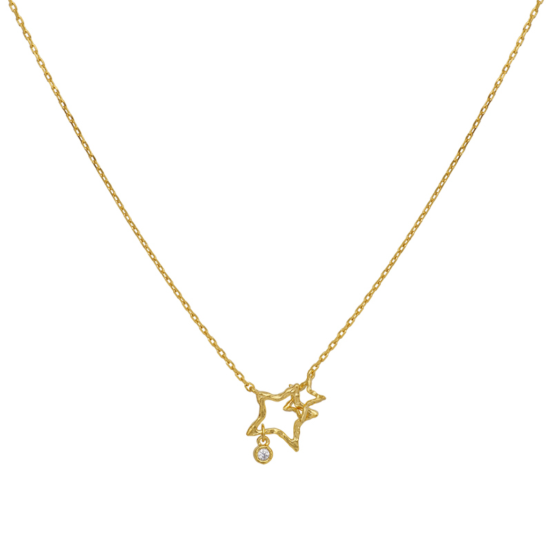 Maanesten Halsband Wilder Guld 1