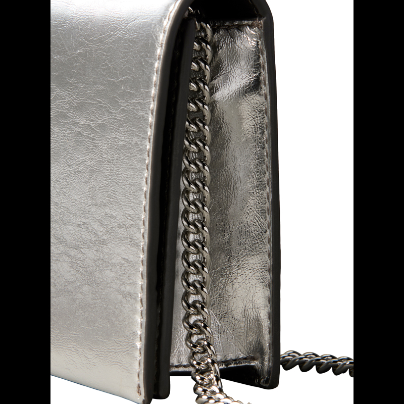 Calvin Klein Axelväska Hardware Monogram Silver 5
