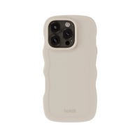 Holdit Mobilcover Wavy Beige Iphone 16 Pro 1