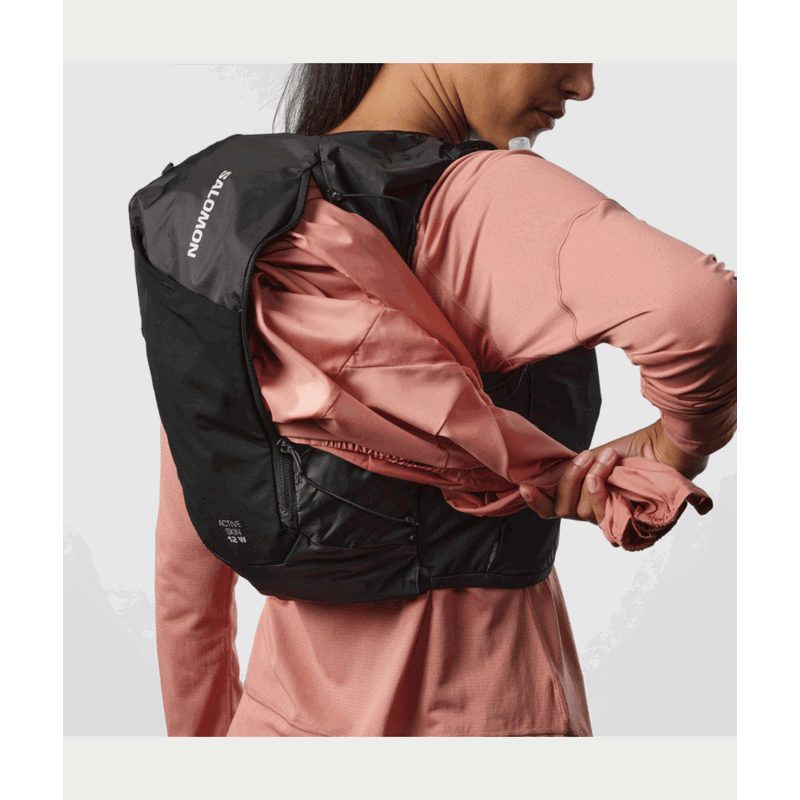 Salomon Löparväst Active Skin 12 Women Svart Str XS 6