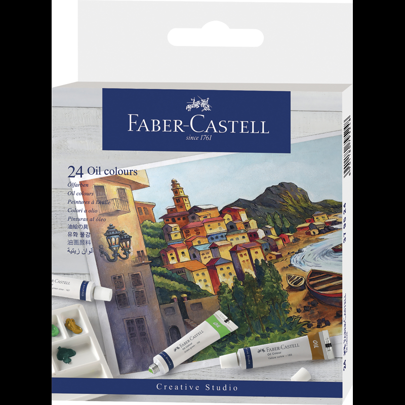 Faber-Castell Oljefärger Startset 24 st. Multi