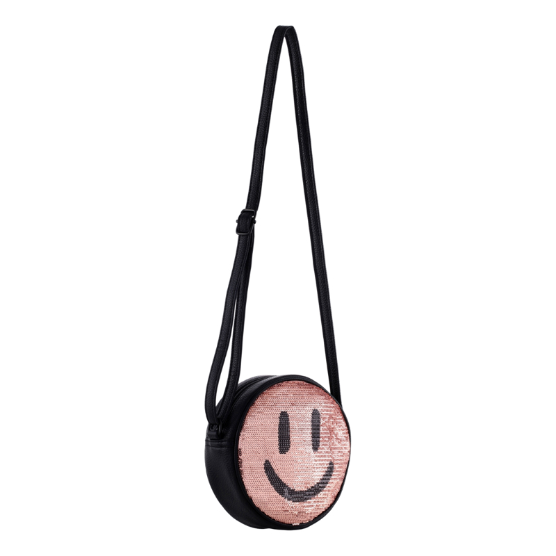 Molo Crossbody Glitter Smile  Lyserød 2