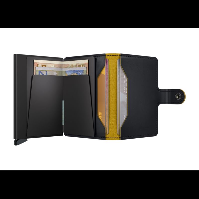 Secrid Kortholder Mini wallet Sort/Gul 4