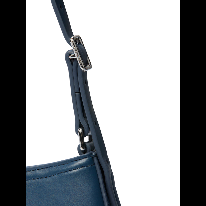 Calvin Klein Axelväska Hardware Monogram Blå 3