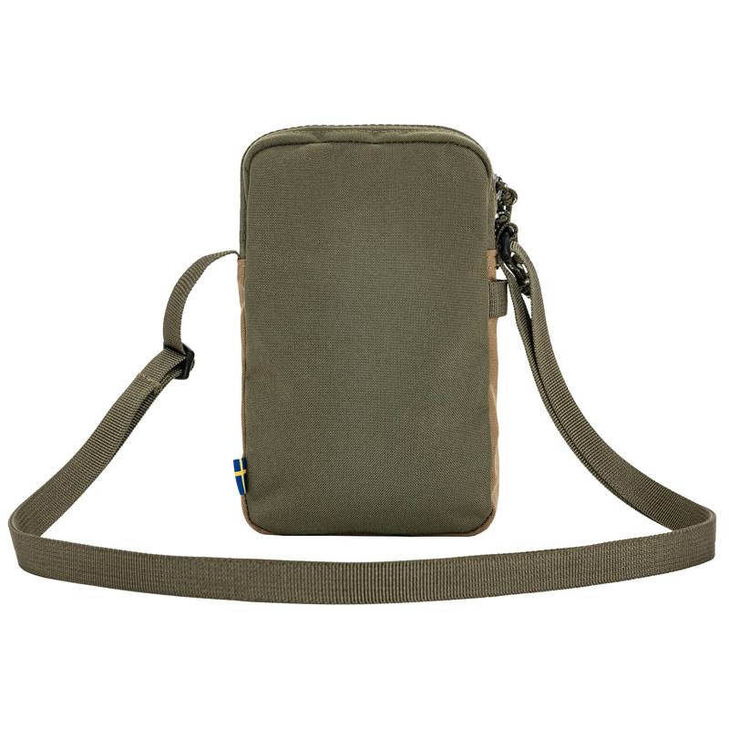 Fjällräven Skuldertaske Vardag Pocket S Grøn/grå 2