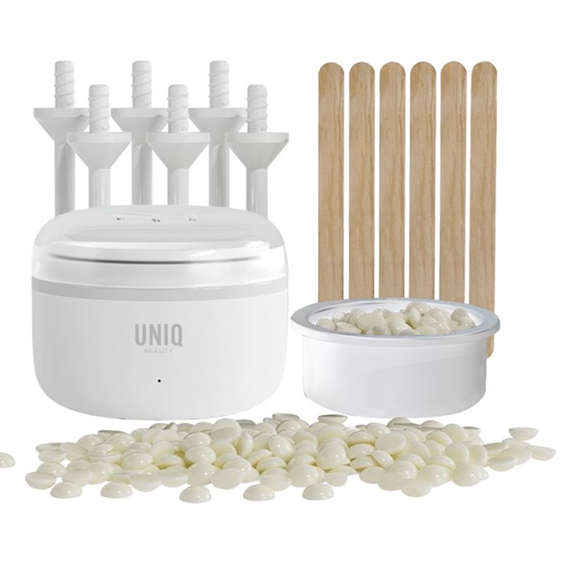 UNIQ Mini Voksvarmer Sæt Hvid 1
